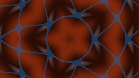 Abstract pattern with geometric shapes and rich colors Stock Footage 340303839