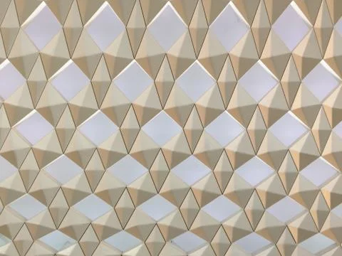 Abstract pattern of geometric shapes Stock Illustration