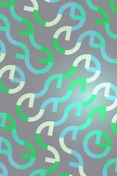 Abstract Pattern Geometric Shapes Stock Illustration