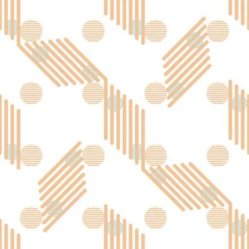 Abstract pattern of geometric shapes winter colors Illustrazione stock