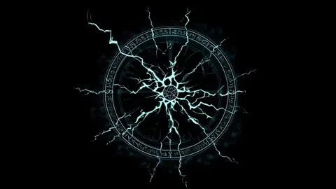 Abstract Pattern of Glow Stock Footage 308239928