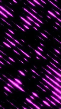 Abstract pattern of glowing magenta light streaks on a dark background, creat Stock Illustration