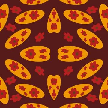 Abstract pattern graphic. Seamless vector pattern geometric background. Stock Illustration