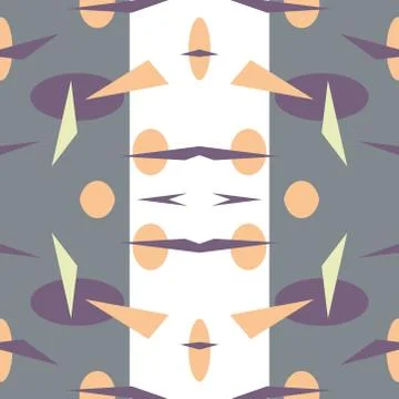 Abstract pattern graphic. Seamless vector pattern geometric background. Stock Illustration