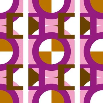 Abstract pattern graphic. Seamless vector pattern geometric background. Stock Illustration