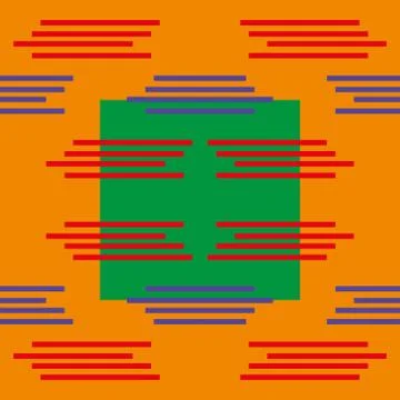 Abstract pattern graphic. Seamless vector pattern geometric background. Stock Illustration