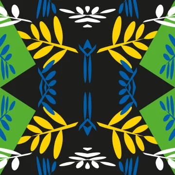 Abstract pattern graphic. Seamless vector pattern geometric background. Stock Illustration