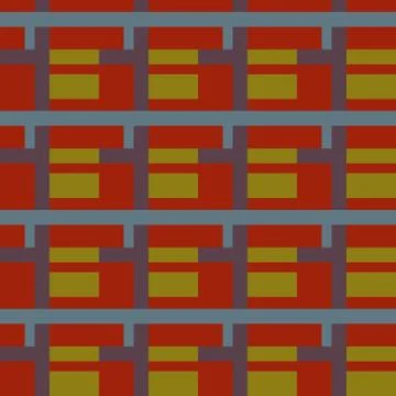 Abstract pattern graphic. Seamless vector pattern geometric background. Stock Illustration