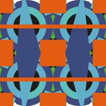 Abstract pattern graphic. Seamless vector pattern geometric background. Stock Illustration