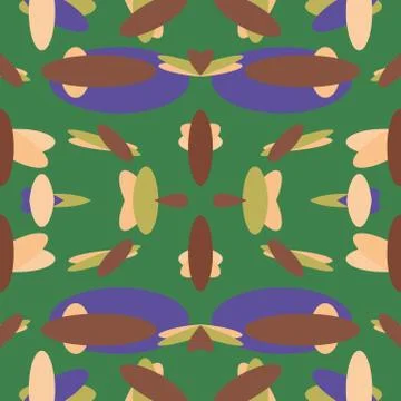 Abstract pattern graphic. Seamless vector pattern geometric background. Stock Illustration