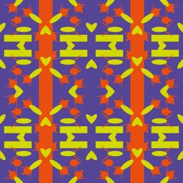 Abstract pattern graphic. Seamless vector pattern geometric background. Stock Illustration