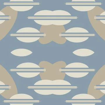 Abstract pattern graphic. Seamless vector pattern geometric background. Stock Illustration