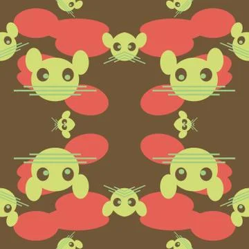 Abstract pattern graphic. Seamless vector pattern geometric background. Stock Illustration