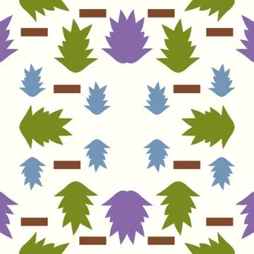 Abstract pattern graphic. Seamless vector pattern geometric background. Stock Illustration