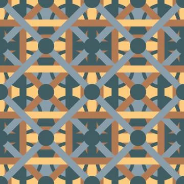 Abstract pattern graphic. Seamless vector pattern geometric background. Stock Illustration