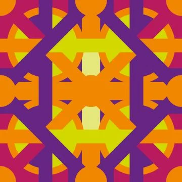 Abstract pattern graphic. Seamless vector pattern geometric background. Stock Illustration