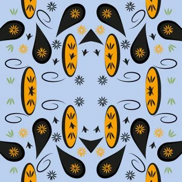 Abstract pattern graphic. Seamless vector pattern geometric background. Stock Illustration