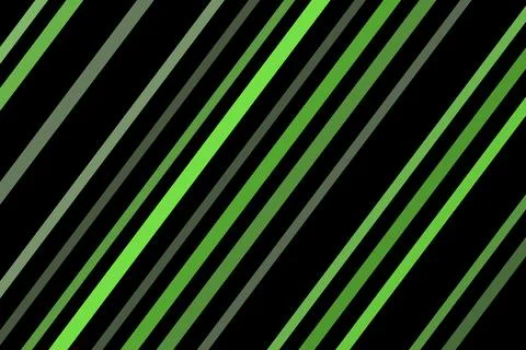 Abstract pattern of green and gray diagonal lines on black イラスト素材