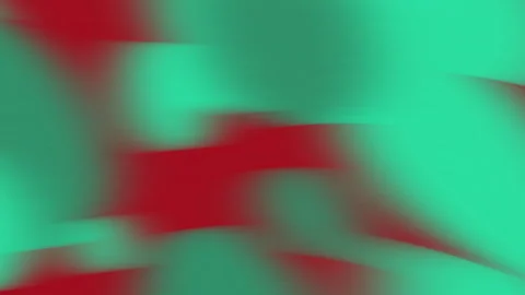 Abstract pattern with green and red blurred shapes Stock Footage 321861468