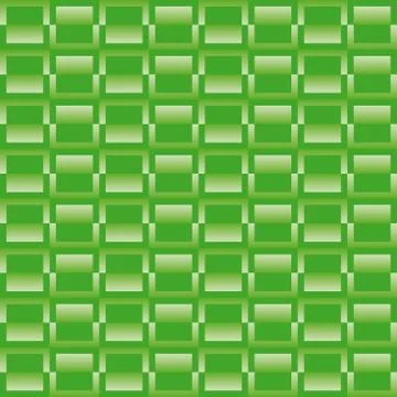 Abstract pattern with green geometric shapes Stock Illustration