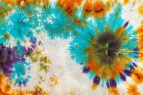 Abstract pattern on handmade silk batik abstract knot pattern of painted s... 스톡 사진