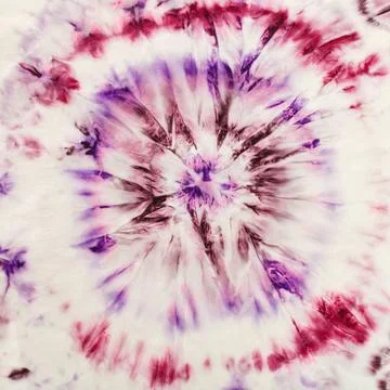 Abstract pattern on handmade silk batik abstract nodular pattern of painte... Foto stock