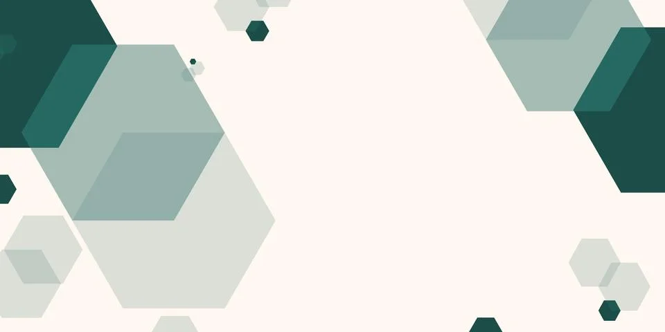Abstract pattern of hexagons on light background. Modern abstract technology 스톡 일러스트