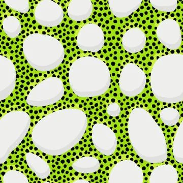 Abstract pattern with holes Stock Illustration