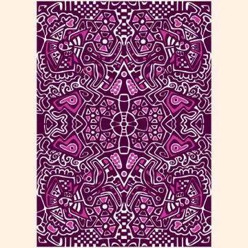 The abstract  pattern. Stock Illustration