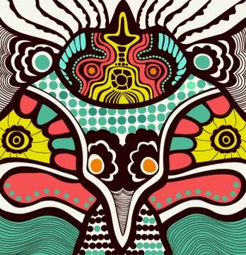 The abstract  pattern. Stock Illustration