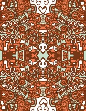 The abstract  pattern. Stock-Illustration