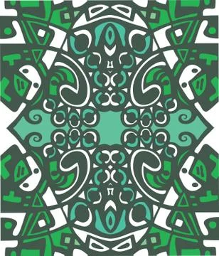 The abstract  pattern. Stock Illustration