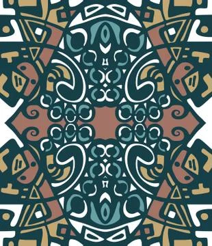 The abstract  pattern. Stock Illustration