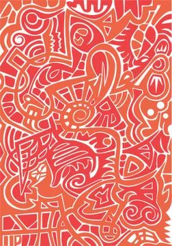 The abstract  pattern. Stock Illustration