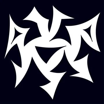 Abstract pattern with Illustrazione stock