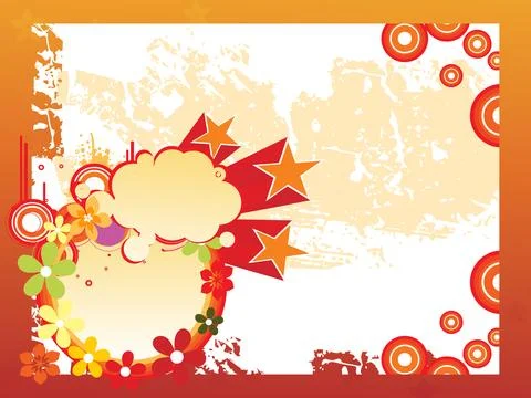 Abstract pattern illustration Stock Illustration