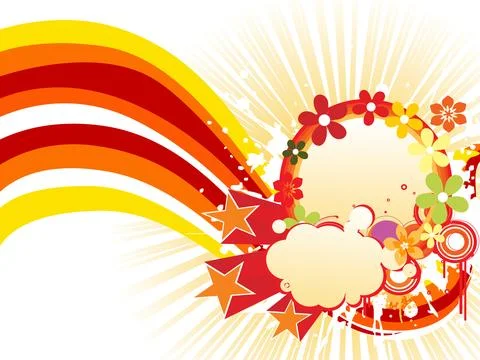 Abstract pattern illustration Stock Illustration
