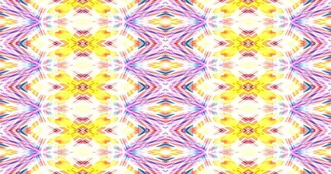 Abstract Pattern Illustration Tiles Of Colorful Wave Liquid Blurred Stock Illustration