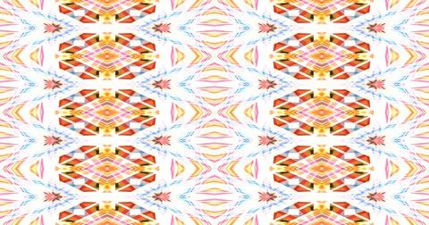Abstract Pattern Illustration Tiles Of Colorful Wave Liquid Blurred イラスト素材