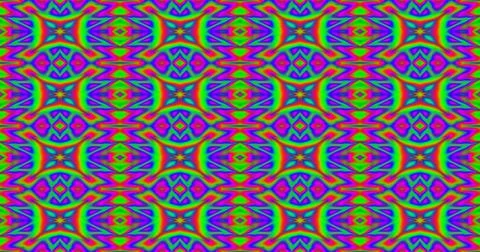 Abstract Pattern Illustration Tiles Of Colorful Wave Liquid Blurred Stock Illustration