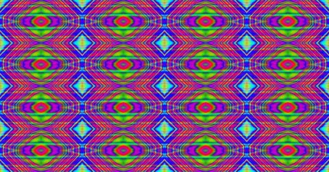 Abstract Pattern Illustration Tiles Of Colorful Wave Liquid Blurred Stock Illustration