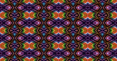 Abstract Pattern Illustration Tiles Of Dark Color Wave Liquid Blurred Stock Illustration