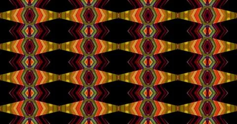 Abstract Pattern Illustration Tiles Of Dark Color Wave Liquid Blurred Stock Illustration