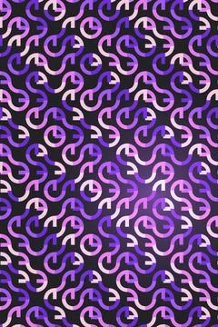 Abstract Pattern with Interlocking Circles Stock Photos