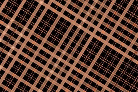 Abstract pattern of intersecting lines in black and pink Stock Illustration