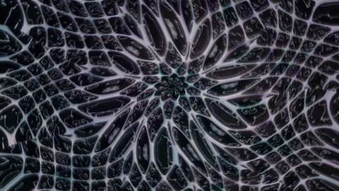 Abstract pattern with intricate lines and dark background Stock Footage 339963628