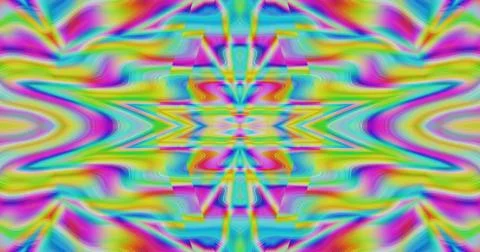 Abstract Pattern Kaleidoscope Art Background Wallpaper Illustrazione stock