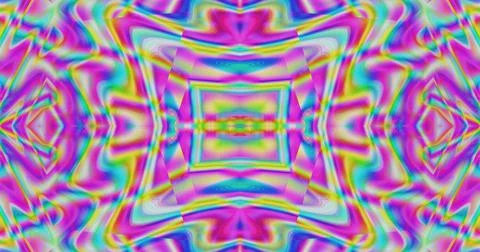 Abstract Pattern Kaleidoscope Art Background Wallpaper Illustrazione stock