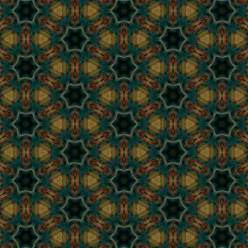 Abstract pattern kaleidoscope background. geometric intersecting striped illu Stock-Illustration