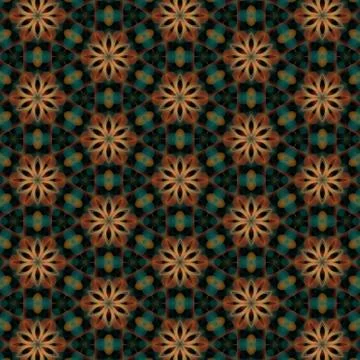 Abstract pattern kaleidoscope background. geometric intersecting striped illu Illustrazione stock